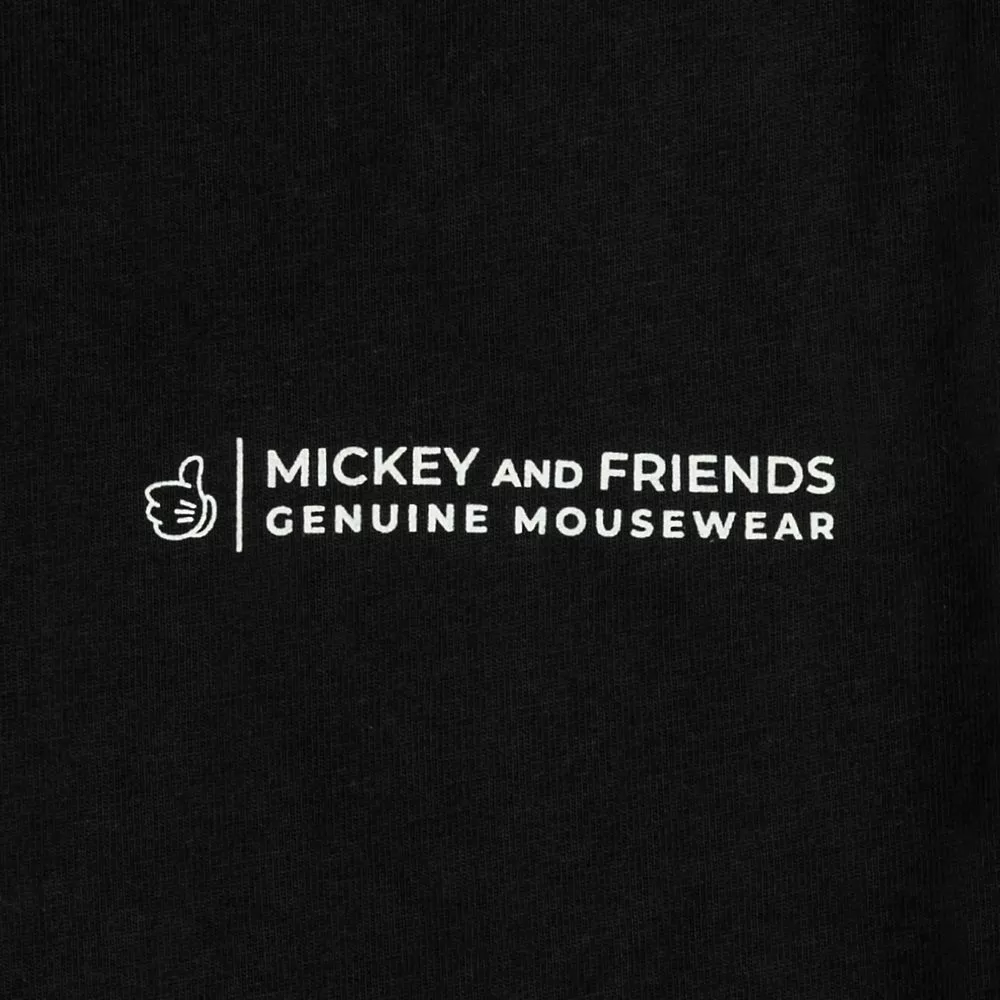 Mickey Mouse Genuine Mousewear T-Shirt For Adults – Black 5 Mickey Mouse Genuine Mousewear T-Shirt For Adults – Black - Image 3