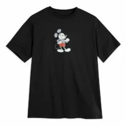 Mickey Mouse Genuine Mousewear T-Shirt For Adults – Black