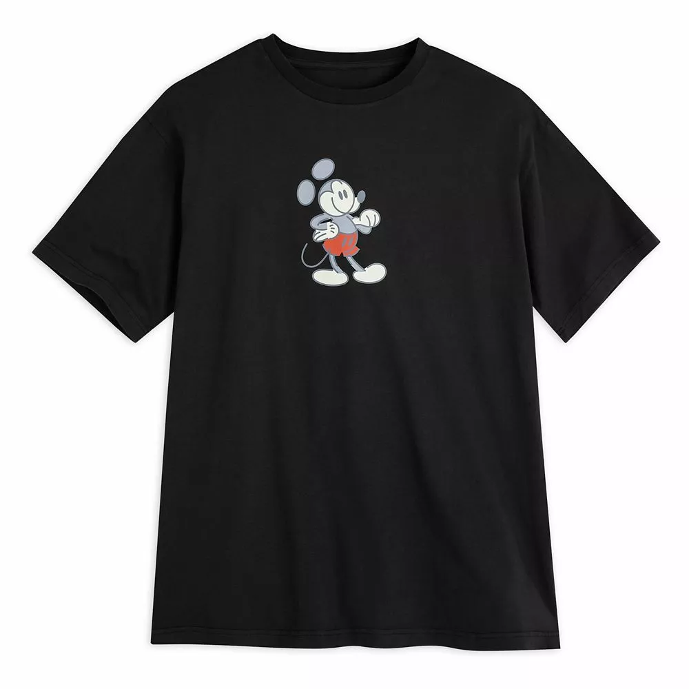Mickey Mouse Genuine Mousewear T-Shirt For Adults – Black 3 Mickey Mouse Genuine Mousewear T-Shirt For Adults – Black