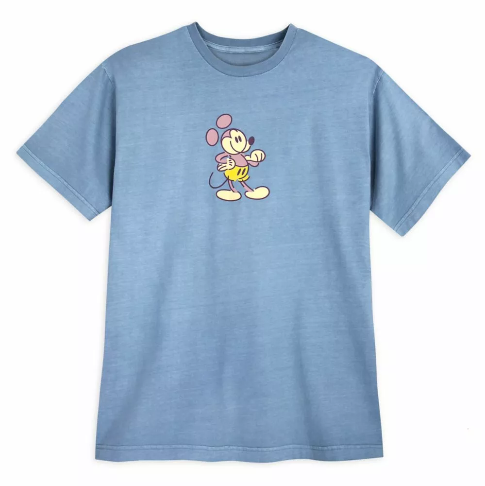Mickey Mouse Genuine Mousewear T-Shirt For Adults – Blue 3 Mickey Mouse Genuine Mousewear T-Shirt For Adults – Blue