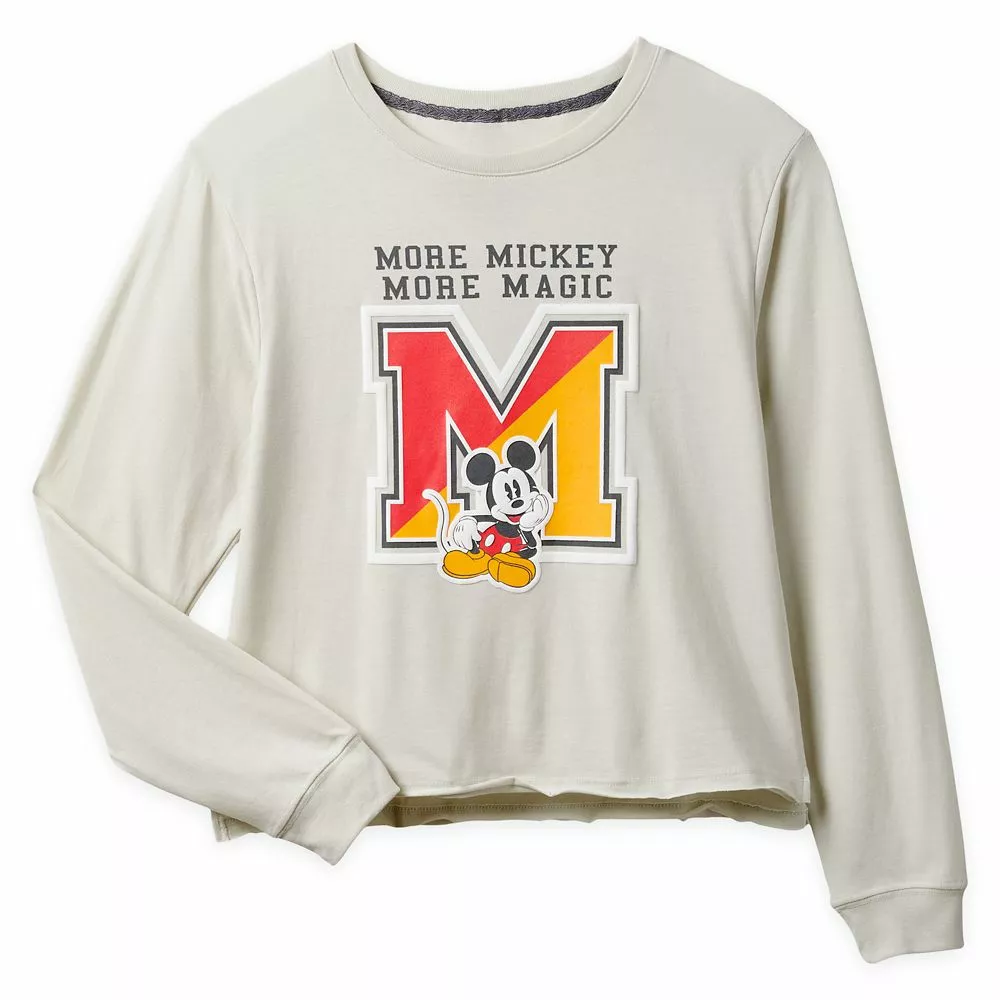 Mickey Mouse Long Sleeve Fashion T-Shirt For Women 3 Mickey Mouse Long Sleeve Fashion T-Shirt For Women