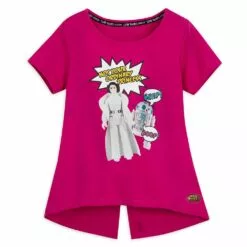 Princess Leia And R2-D2 Action Figure T-Shirt For Kids – Star Wars