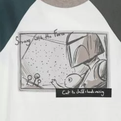 Mandalorian ''Strong With The Force'' Raglan T-Shirt For Kids -National Geographic Shop 5622048028517 3