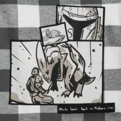 Star Wars: The Mandalorian Hooded Shirt Jacket For Kids 11 Star Wars: The Mandalorian Hooded Shirt Jacket For Kids -National Geographic Shop 5813040735037 4