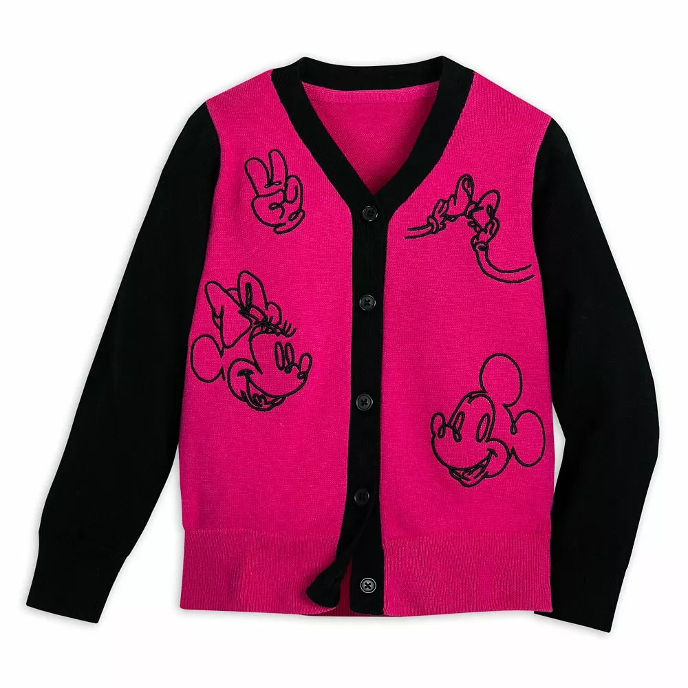 Mickey And Minnie Mouse Cardigan For Kids 3 Mickey And Minnie Mouse Cardigan For Kids