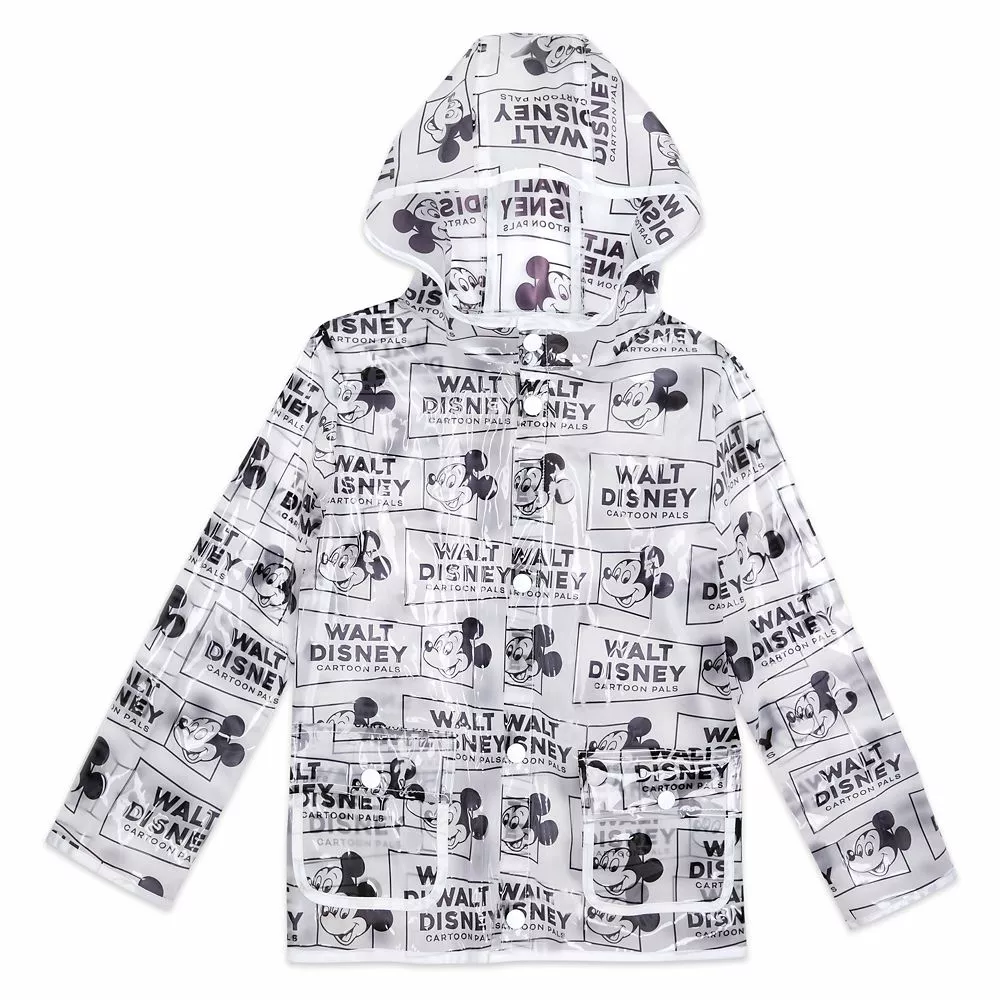 Mickey Mouse Hooded Rain Jacket For Kids 3 Mickey Mouse Hooded Rain Jacket For Kids