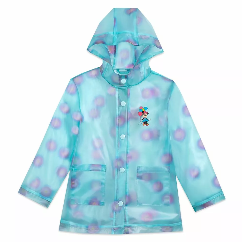 Minnie Mouse Hooded Rain Jacket For Kids 3 Minnie Mouse Hooded Rain Jacket For Kids