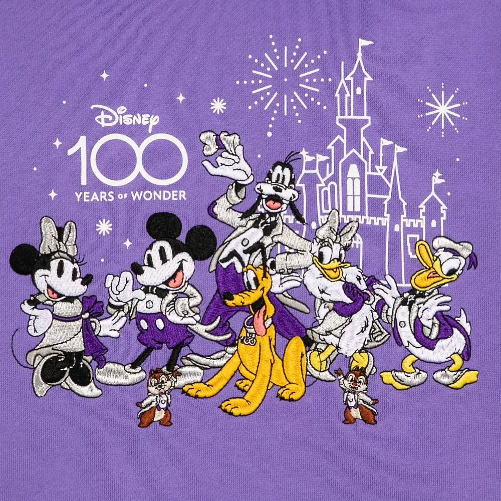 Mickey Mouse And Friends Disney100 Pullover Hoodie For Kids – Disneyland 6 Mickey Mouse And Friends Disney100 Pullover Hoodie For Kids – Disneyland - Image 4