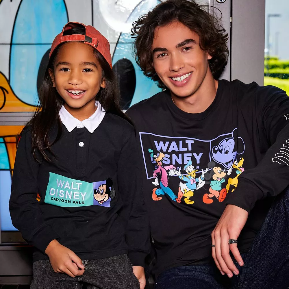 Mickey Mouse ''Cartoon Pals'' Long Sleeve Shirt For Kids 6 Mickey Mouse ''Cartoon Pals'' Long Sleeve Shirt For Kids - Image 4