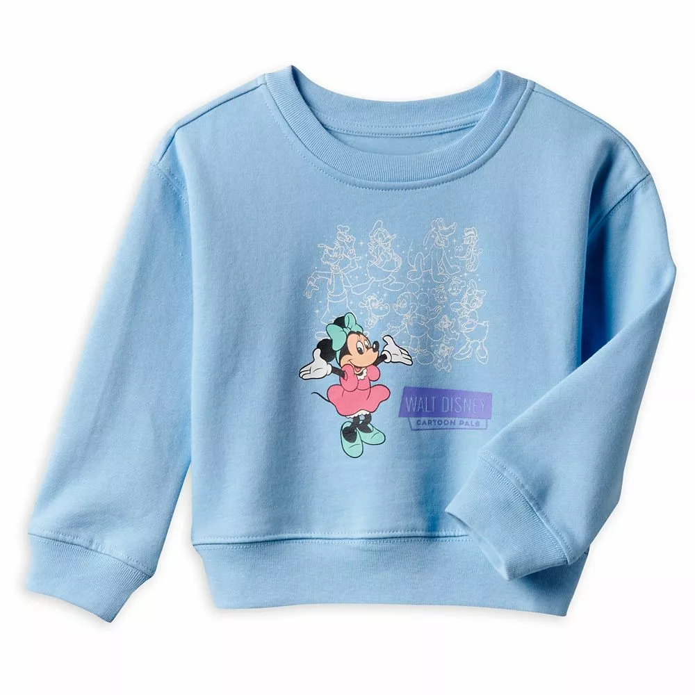 Minnie Mouse And Friends Pullover Sweatshirt For Girls 3 Minnie Mouse And Friends Pullover Sweatshirt For Girls