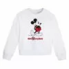 Mickey Mouse Classic Sweatshirt For Kids – Walt Disney World – White -National Geographic Shop 5815057395356