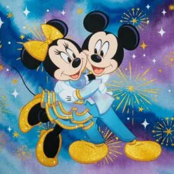 Mickey And Minnie Mouse Walt Disney World 50th Anniversary Grand Finale Spirit Jersey For Kids -National Geographic Shop 5815058385359 3