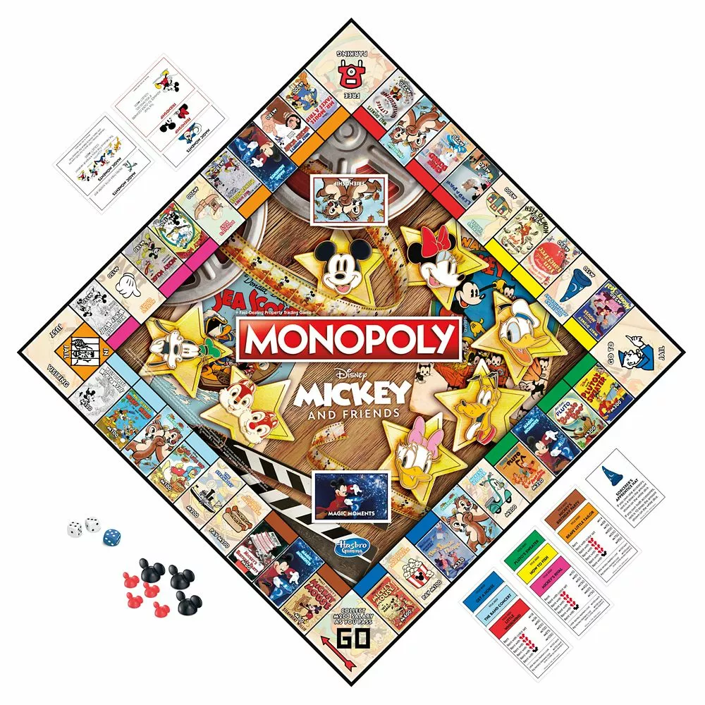 Mickey Mouse And Friends Monopoly Game 5 Mickey Mouse And Friends Monopoly Game - Image 3