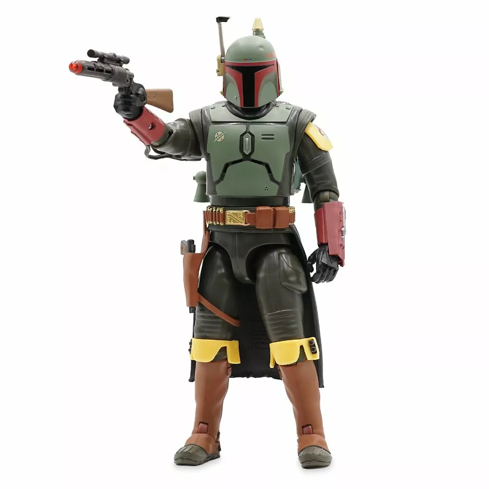Boba Fett Talking Action Figure – Star Wars Power Force – 10'' H 6 Boba Fett Talking Action Figure – Star Wars Power Force – 10'' H - Image 4