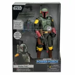 Boba Fett Talking Action Figure – Star Wars Power Force – 10'' H 16 Boba Fett Talking Action Figure – Star Wars Power Force – 10'' H -National Geographic Shop 6101047624276 5