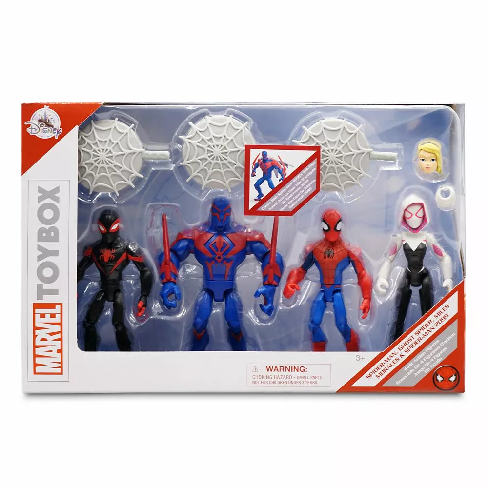 Spider-Man Action Figure Set – Marvel Toybox 4 Spider-Man Action Figure Set – Marvel Toybox - Image 2