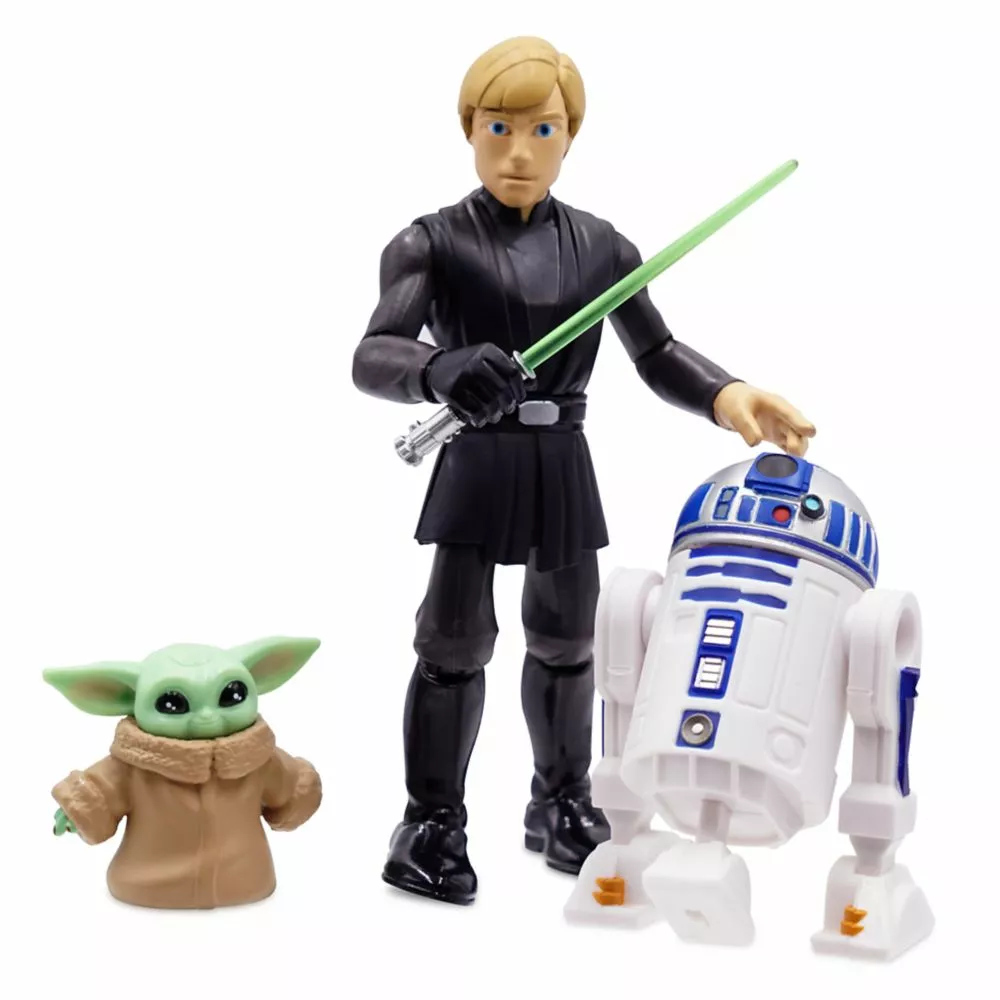 Luke Skywalker, R2-D2, And Grogu Action Figure Set – Star Wars Toybox 5 Luke Skywalker, R2-D2, And Grogu Action Figure Set – Star Wars Toybox - Image 3