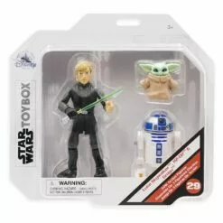 Luke Skywalker, R2-D2, And Grogu Action Figure Set – Star Wars Toybox 9 Luke Skywalker, R2-D2, And Grogu Action Figure Set – Star Wars Toybox -National Geographic Shop 6101047624328 3