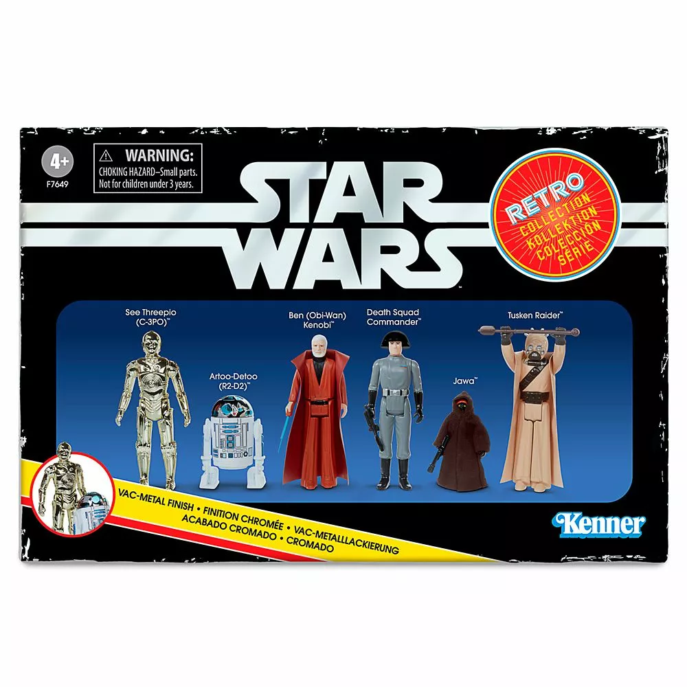 Star Wars Retro Collection Action Figure Set By Hasbro 4 Star Wars Retro Collection Action Figure Set By Hasbro - Image 2