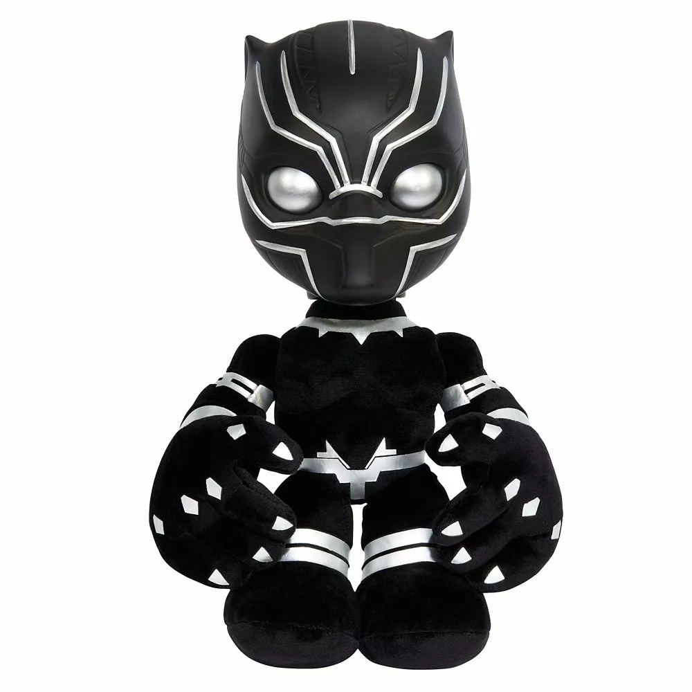 Black Panther Light-Up Plush Figure – Black Panther: Wakanda Forever 3 Black Panther Light-Up Plush Figure – Black Panther: Wakanda Forever