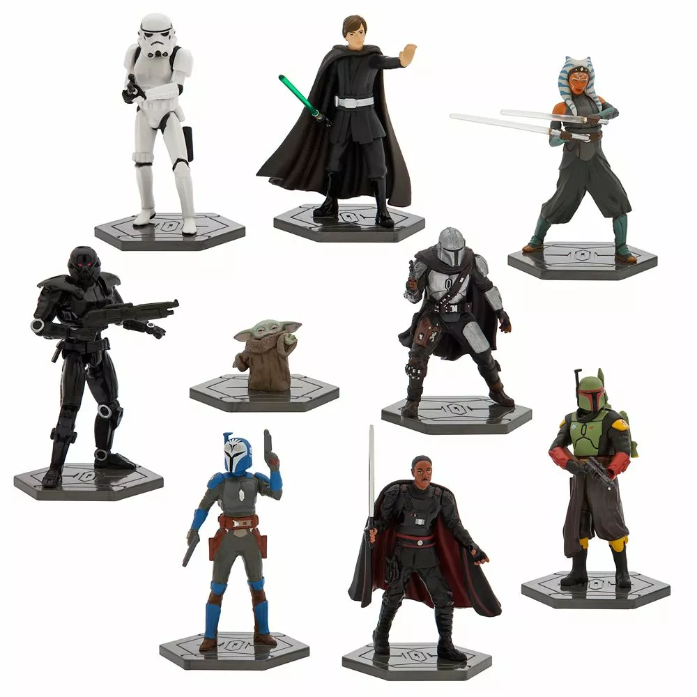 Star Wars: The Mandalorian Deluxe Figure Set 3 Star Wars: The Mandalorian Deluxe Figure Set