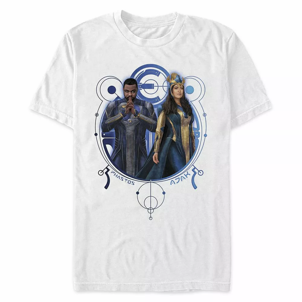 Phastos And Ajak T-Shirt For Adults – Eternals 3 Phastos And Ajak T-Shirt For Adults – Eternals