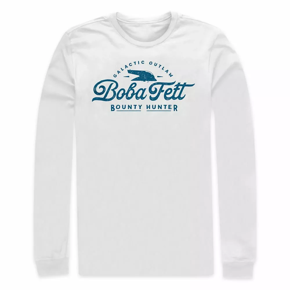 Star Wars: The Book Of Boba Fett Long Sleeve T-Shirt For Adults 3 Star Wars: The Book Of Boba Fett Long Sleeve T-Shirt For Adults