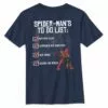 Spider-Man ''To Do List'' T-Shirt For Kids 1 Spider-Man ''To Do List'' T-Shirt For Kids -National Geographic Shop 6724107063557