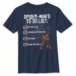 Spider-Man ''To Do List'' T-Shirt For Kids