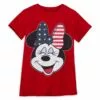 Minnie Mouse Americana Bow T-Shirt For Girls -National Geographic Shop 6724107063647