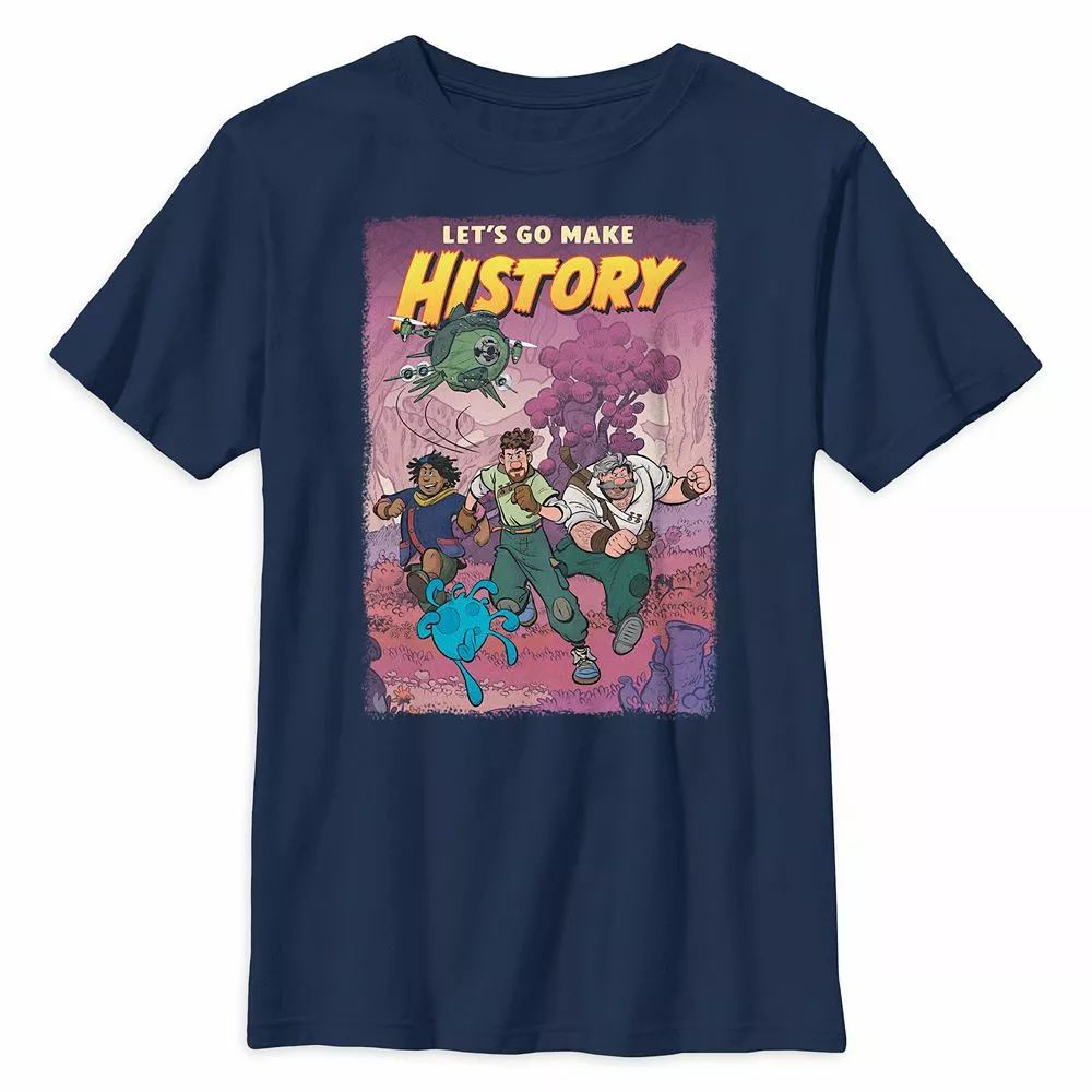 Strange World ''Let's Go Make History'' T-Shirt For Kids 3 Strange World ''Let's Go Make History'' T-Shirt For Kids
