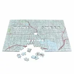 National Geographic My Town Personalized Wooden Puzzle – Map Scale: 1:26,000 7 National Geographic My Town Personalized Wooden Puzzle – Map Scale: 1:26,000 -National Geographic Shop 6805106023771 1