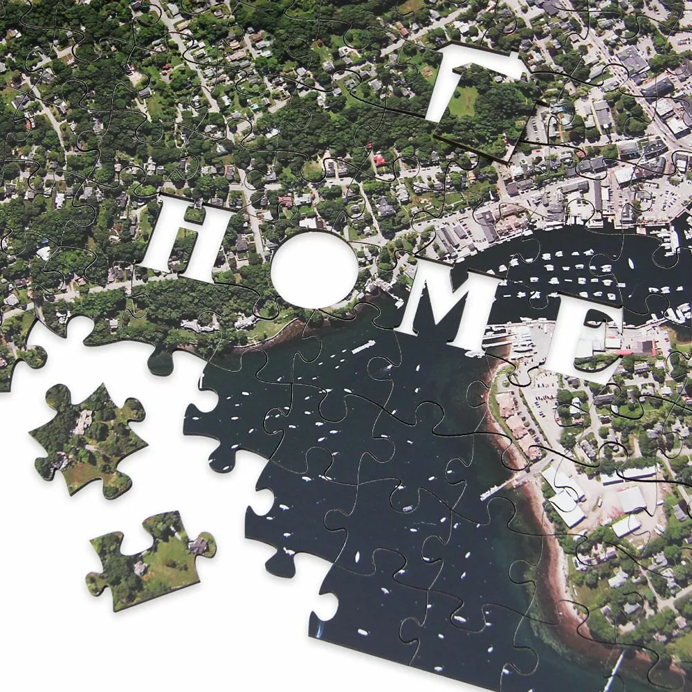 National Geographic My Town Personalized Wooden Puzzle – Map Scale: 1:5,000 4 National Geographic My Town Personalized Wooden Puzzle – Map Scale: 1:5,000 - Image 2