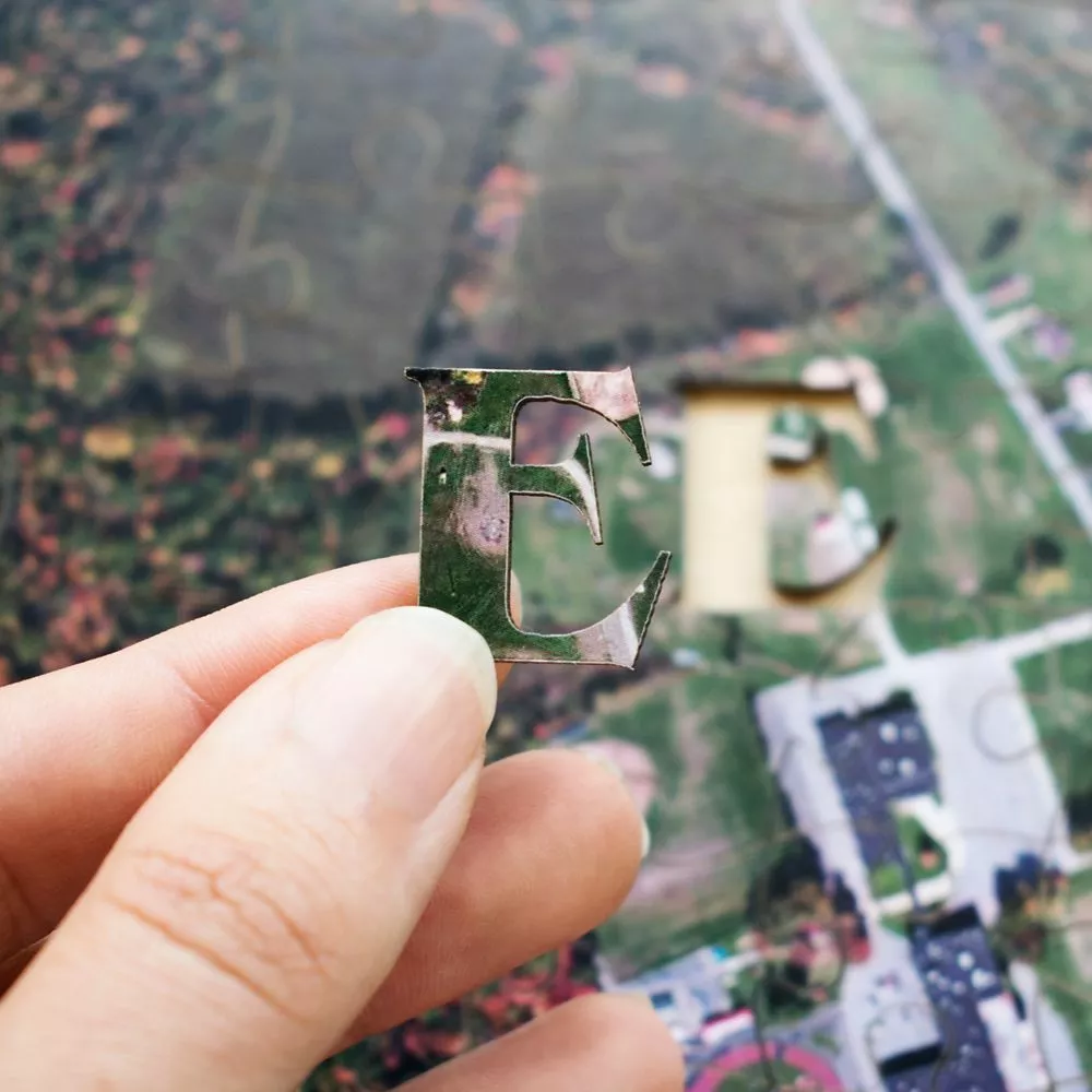 National Geographic My Town Personalized Wooden Puzzle – Map Scale: 1:5,000 6 National Geographic My Town Personalized Wooden Puzzle – Map Scale: 1:5,000 - Image 4