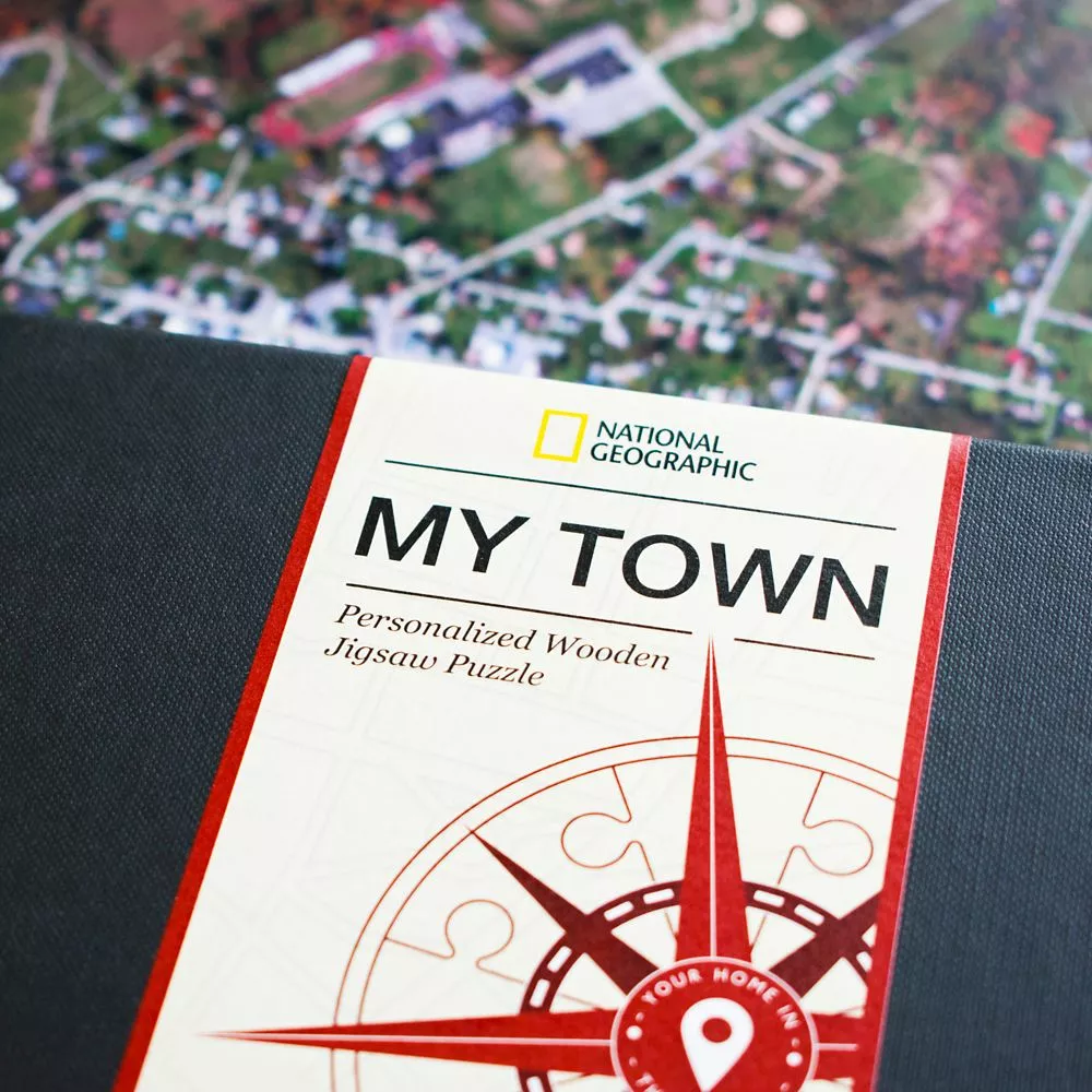 National Geographic My Town Personalized Wooden Puzzle – Map Scale: 1:5,000 7 National Geographic My Town Personalized Wooden Puzzle – Map Scale: 1:5,000 - Image 5