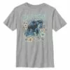Black Panther Floral T-Shirt For Kids 2 Black Panther Floral T-Shirt For Kids -National Geographic Shop 7002107060047