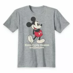Kids' Walt Disney World Mickey Mouse Family Vacation T-Shirt – Customized -National Geographic Shop 7407055825934 1